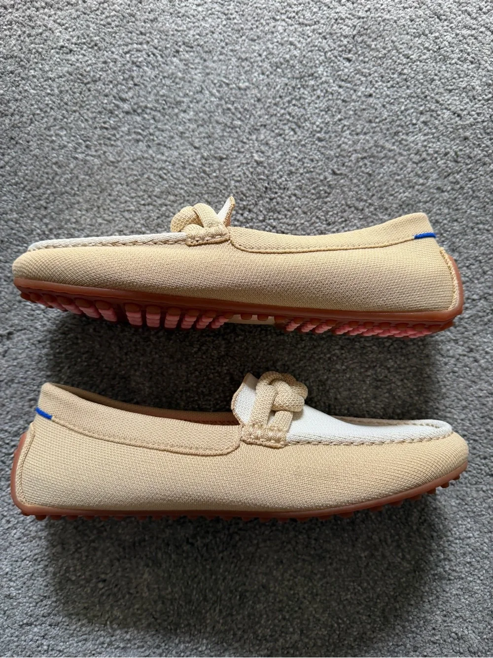 Size 9.5W Rothy's Women's The Braid Driver  Slip On Loafer